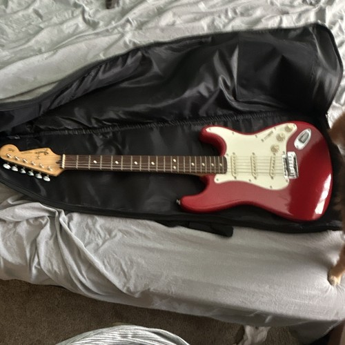 Fender stratocaster red solid - fender,