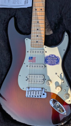 Fender stratocaster usa hss - fender,