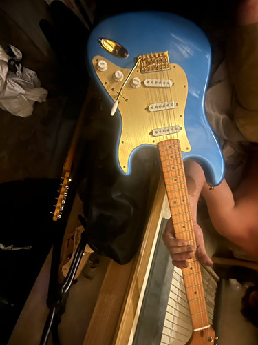 Fender stratocaster blue - fender, solid